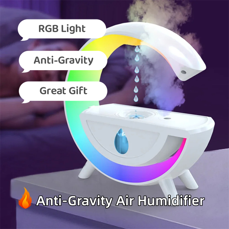 Water Droplet Sprayer Anti-Gravity Air Humidifier 350ml