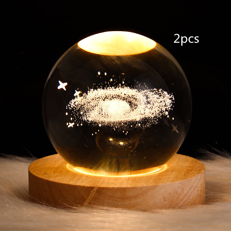 Luminous Starry Sky And Planets Moon Night Lamp