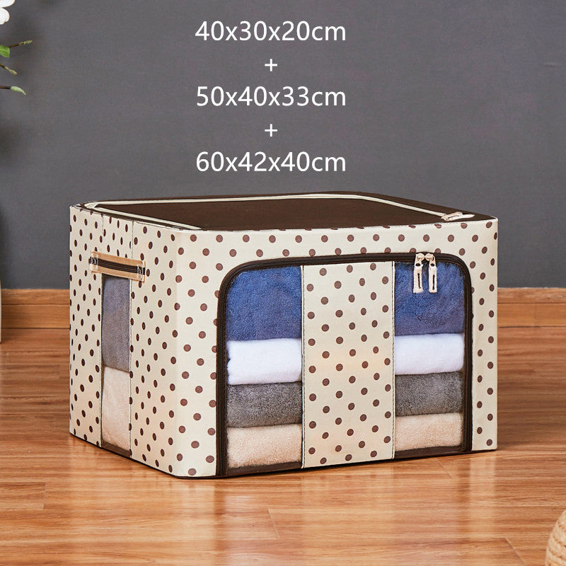 Polka Dot Oxford Cloth Storage Box