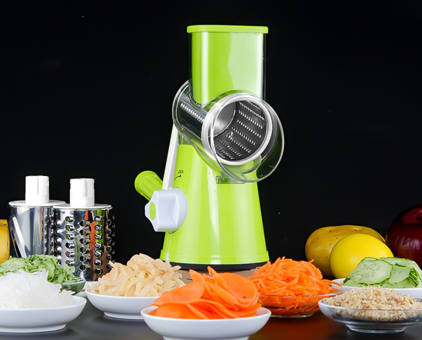 Multifunctional Round Mandoline Potato Slicer