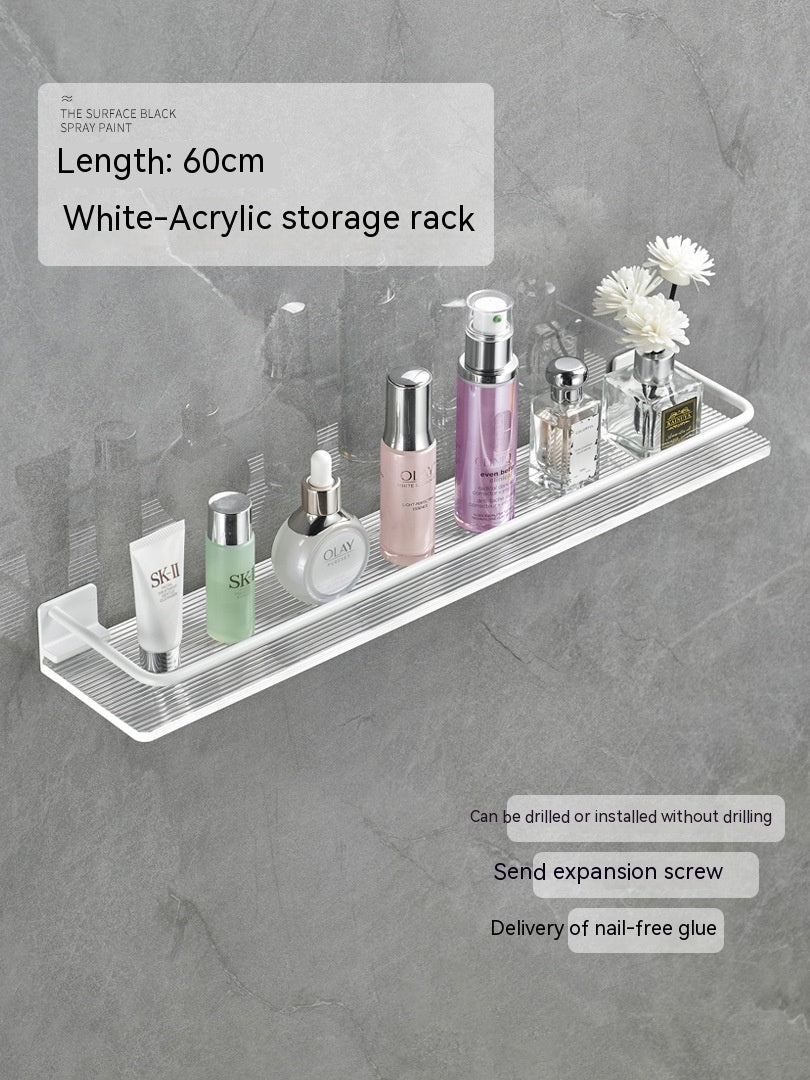 Acrylic Bathroom Storage Rack