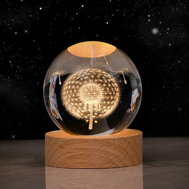 Luminous Starry Sky And Planets Moon Night Lamp