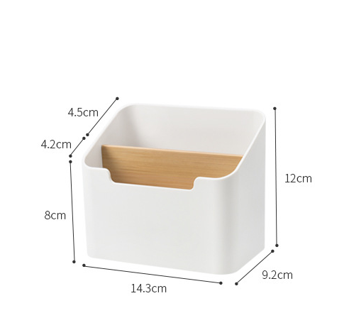 Desktop plastic storage box