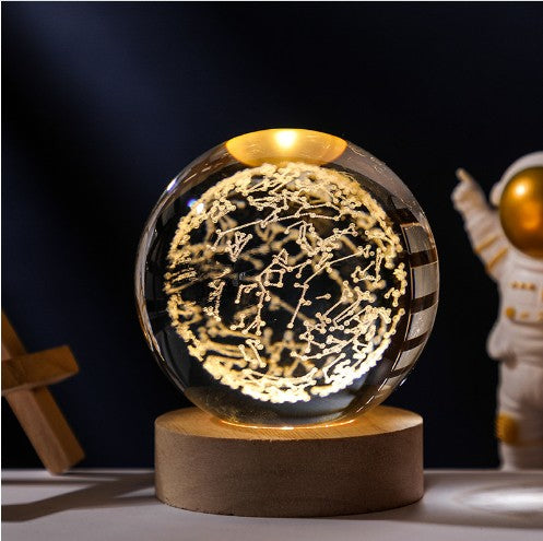 Luminous Starry Sky And Planets Moon Night Lamp