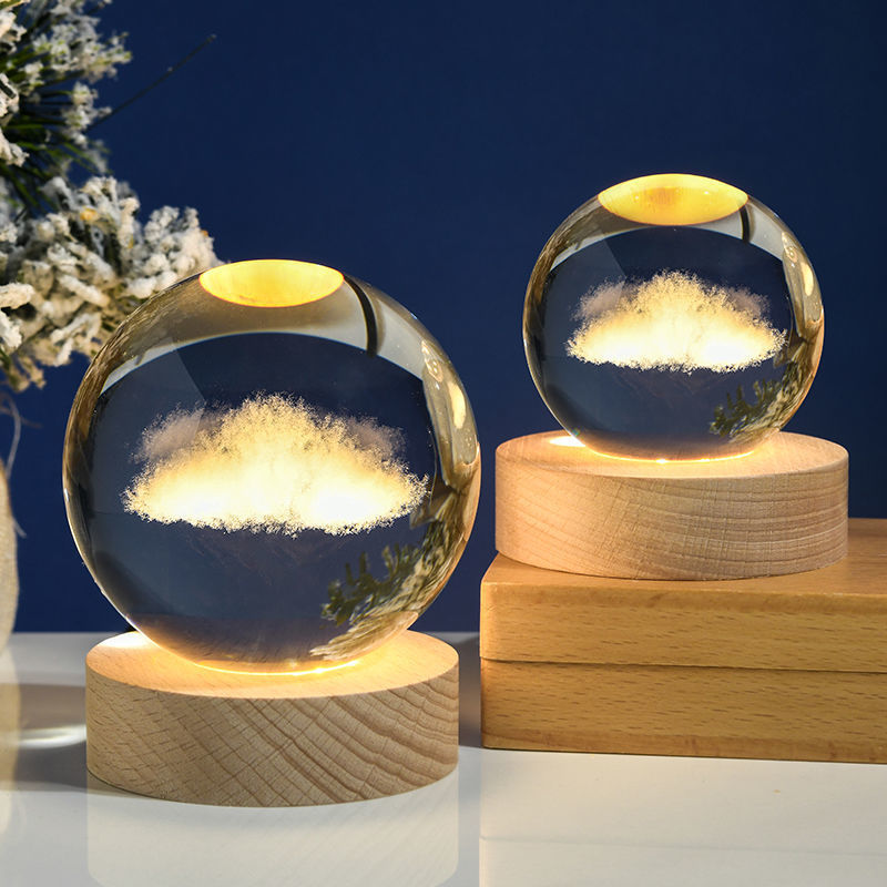 Luminous Starry Sky And Planets Moon Night Lamp