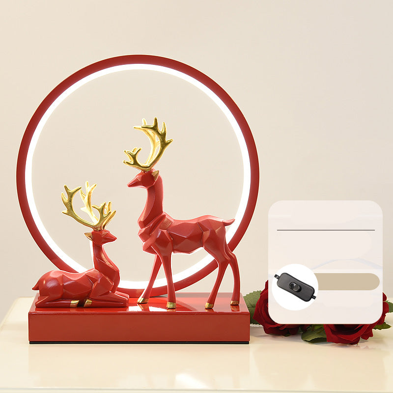 Table Lamp Deer Shape