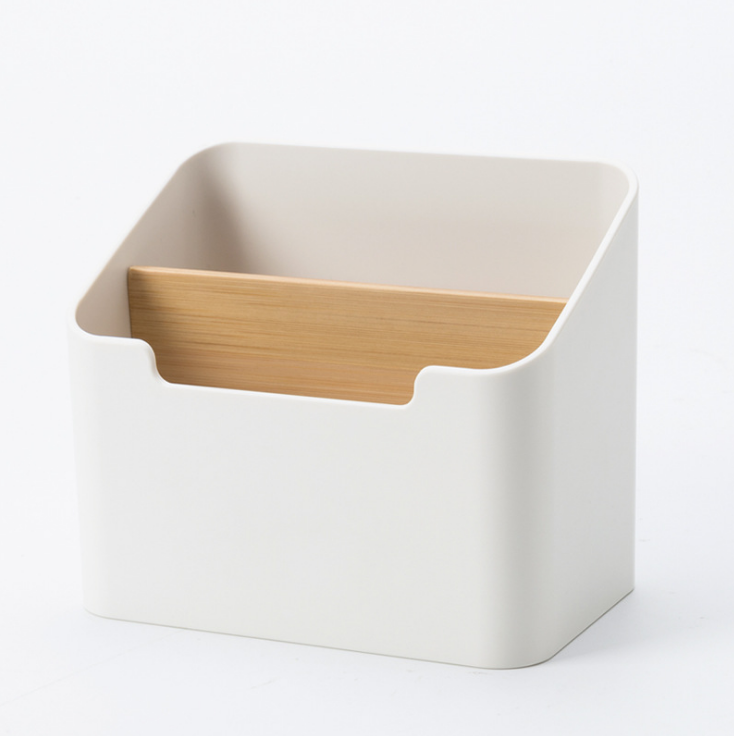 Desktop plastic storage box