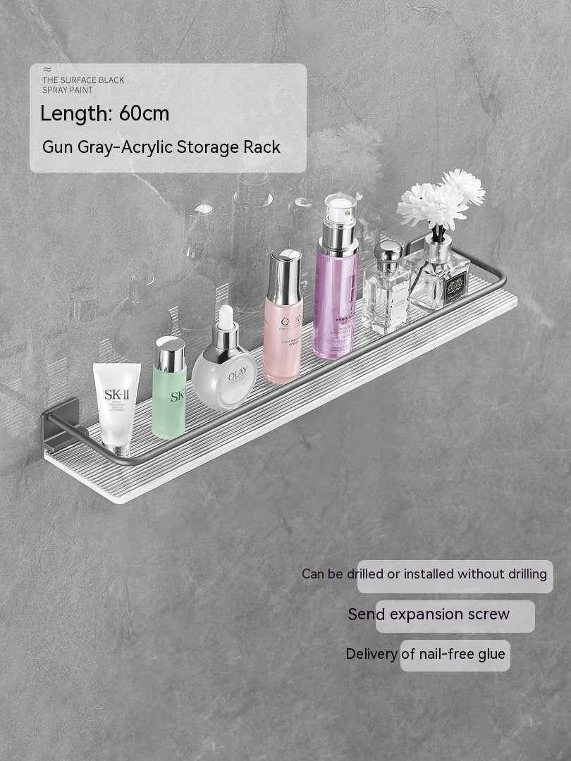 Acrylic Bathroom Storage Rack