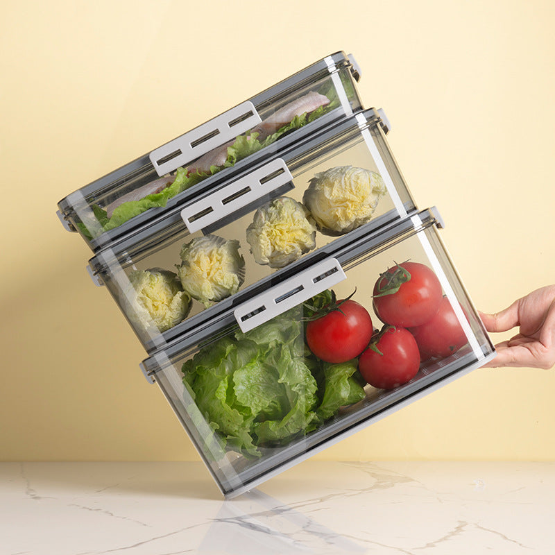 Transparent Refrigerator Food Storage Box