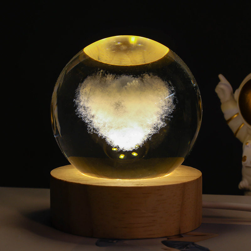 Luminous Starry Sky And Planets Moon Night Lamp