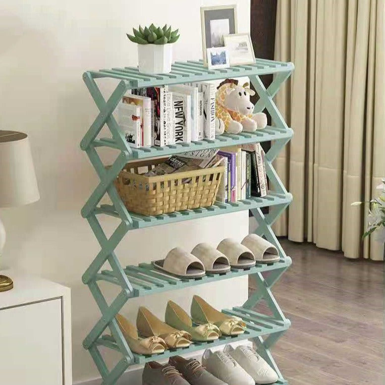 Multi-layer Folding Shoe Rack