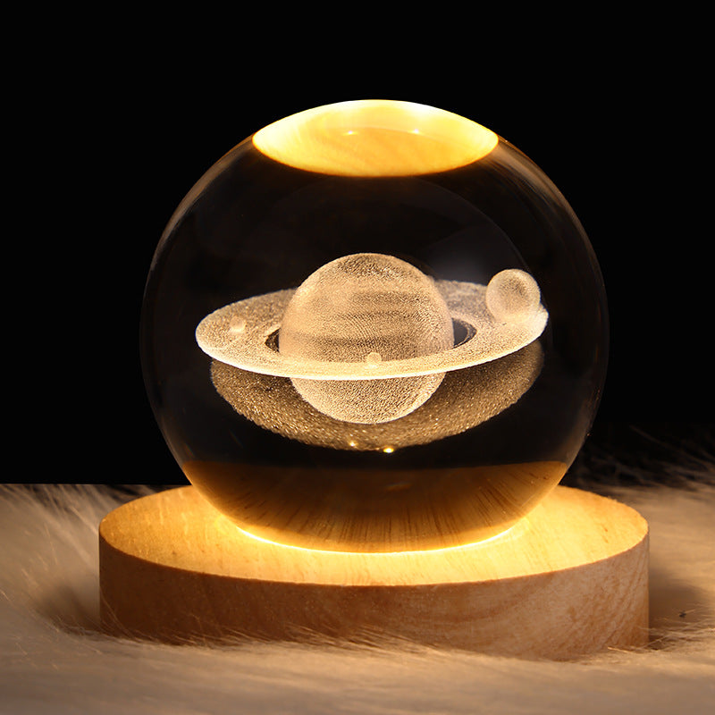 Luminous Starry Sky And Planets Moon Night Lamp