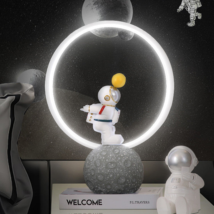 Astronaut Night Light Bedroom Table Lamp